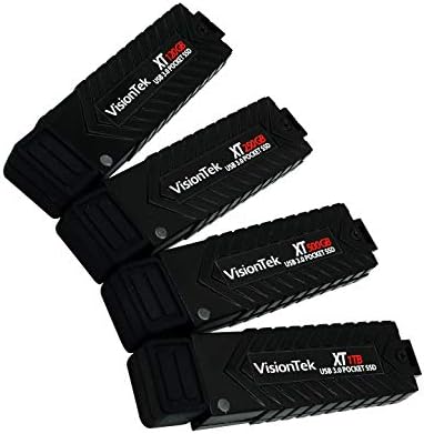 VisionTek XT 500 ג'יגה -בייט USB 3.0 כיס SSD | עד 450MB/S Reade & 445 MB/S מהירויות כתיבה | כונן אתחול | TLC NAND, בקר SMI